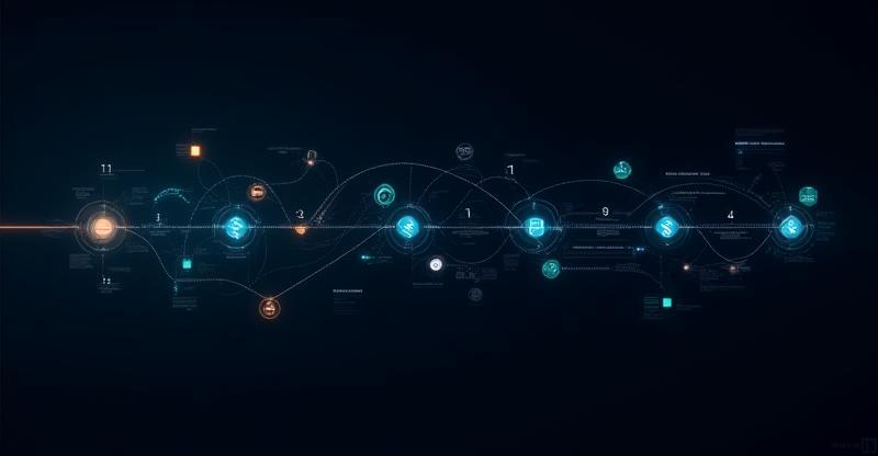 Grafika az okosotthon telepítési folyamat lépéseiről